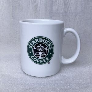 Starbucks Coffee Mug 2006 2-Sided Green Mermaid Siren Logo 12 fl oz NICE!